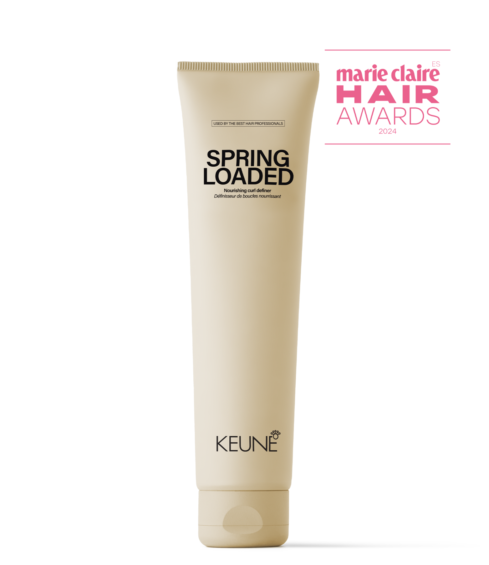 Keune Spring Loaded - Curl Cream: Pflegende Formel für perfekt definierte Locken, spendet Feuchtigkeit und stärkt Locken.